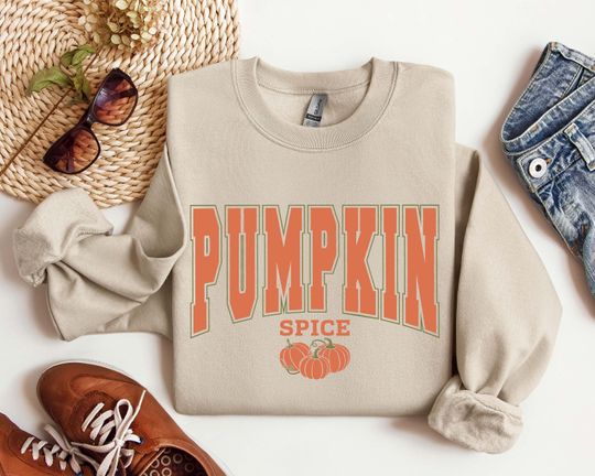Discover Pumpkin Spice Sweatshirt, Fall Sweater, Pumpkin Spice Shirt, Cute Fall Sweater, Womens Fall Sweatshirt, Pumpkin Spice Latte, Fall Coffee Tee