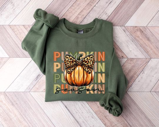 Discover Pumpkin Season Sweatshirt, Thanksgiving Shirts, Pumpkin Season Shirt, Happy Thanksgiving, Cozy Pumpkin Sweater, Fall Vibes, Pumpkin Season