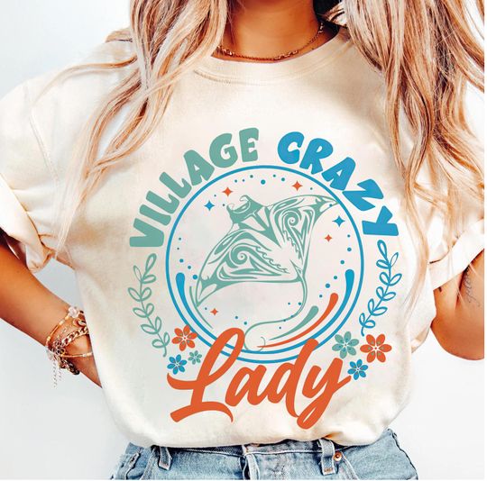 Discover Disney Moana Shirt, Moana Village Crazy Lady Shirt, Disney Moana Tala Grandma Shirt, Disney Mother's Day Shirt, Disneyland Trip Shirt