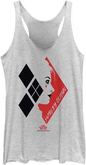 Fifth Sun Suicide Squad, The Harley Quinn Diamond Women's Racerback Tank Top