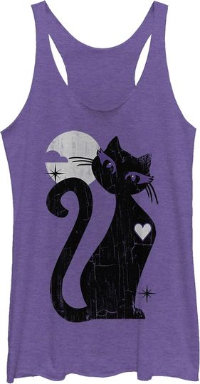 Discover Fifth Sun Lost Gods Black Cat Women's Racerback Tank Top