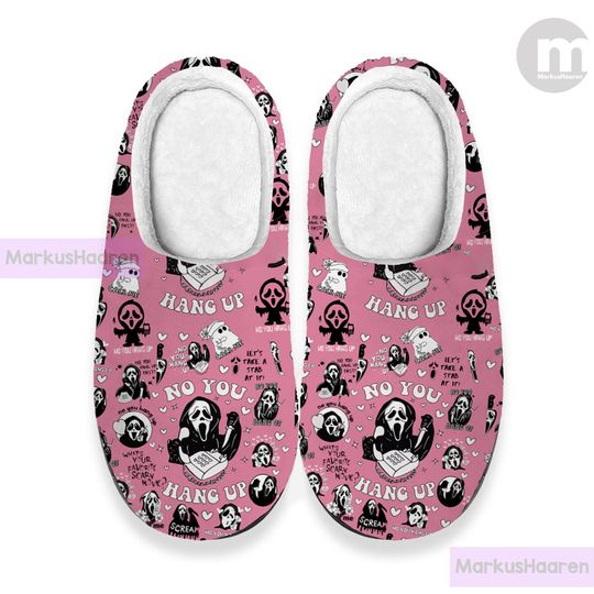 Halloween No You Hang Up 3D All Over Print Slipper, Winter Slipper, Christmas Slipper