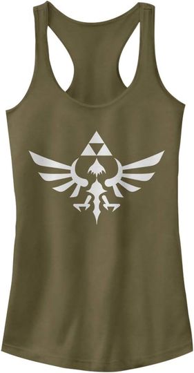 Fifth Sun Nintendo Triumphant Triforce Women's Racerback Tank Top