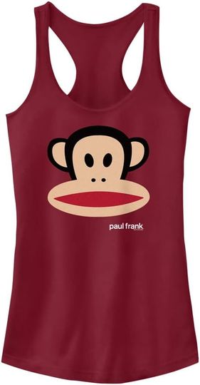 Fifth Sun Women's Paul Frank Julius Head-1 Junior's Racerback Tank Top