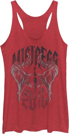 Discover Fifth Sun Disney Maleficent Pure Evil Women's Racerback Tank Top