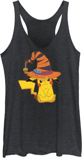 Fifth Sun PKM Pika Witch Women's Racerback Tank Top