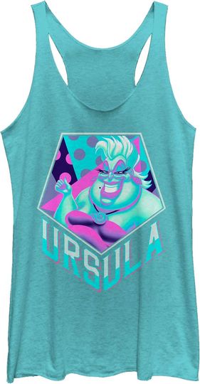 Discover Fifth Sun Disney Villains Ursula Pentaneon Women's Racerback Tank Top