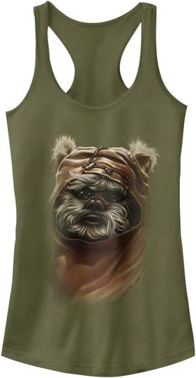 Fifth Sun Star Wars Ewok Women's Racerback Tank Top