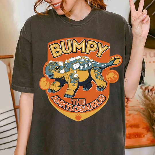 Jurassic World Camp Cretaceous Bumpy The Ankylosaurus Shirt, Jurassic Park Dinosaur Ankylosaurus Shirt, Disneyland Family Matching Shirt