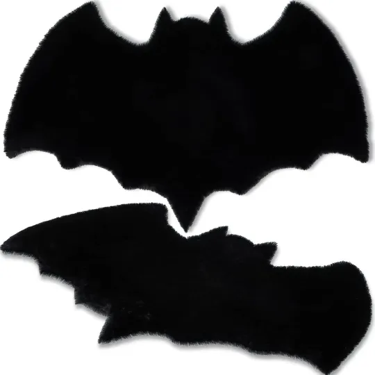 Discover Bat Rug Halloween Rug Gothic Rug Welcome Mat Soft Indoor Modern Area Rugs