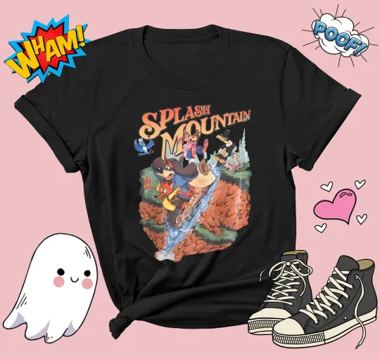 Discover Disneyland Splash Mountain T-shirt T shirt Men Women Unisex Tshirt G708