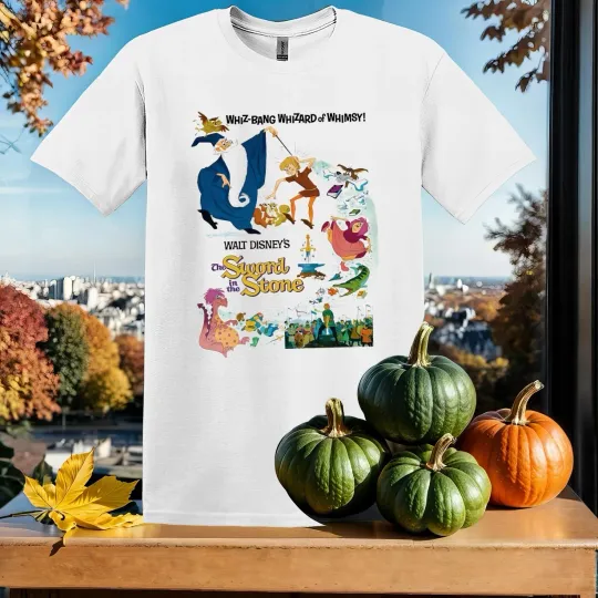 Discover The Sword In The Stone T-shirt Kids Hoodie Men Women Unisex Tshirt SX394