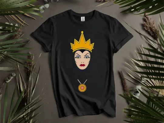 Discover Evil Queen Villain Snow White Princess Hoodie Tshirt Men Women Unisex AD711