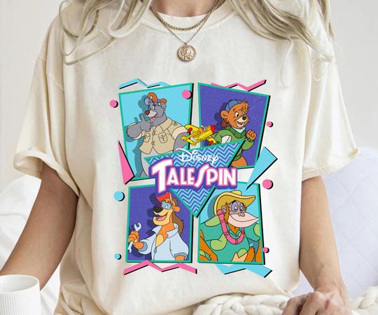 Disney Talespin Characters Group T-Shirt, Talespin Squad T-Shirt, Magic Kingdom Shirt, Disneyland Trip Family Matching Shirt, WDW Family Tee