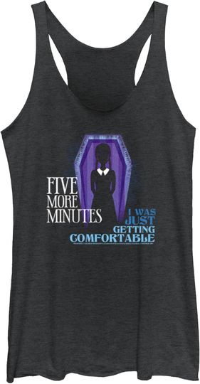 Discover Fifth Sun Wednesday Women's Five More Minutes Racerback Tank Top