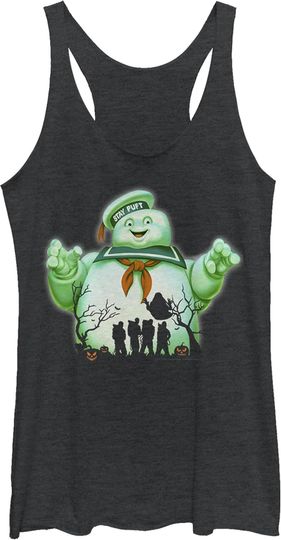 Fifth Sun Ghostbusters Halloween Women's Racerback Tank Top