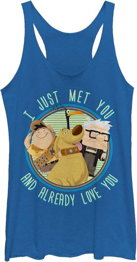 Discover Fifth Sun Pixar Up Just Met You Women's Racerback Tank Top