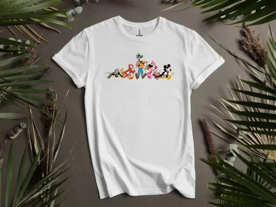 Discover Mickey's Friends T-shirt T shirt Men Women Unisex Tshirt I213