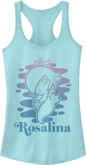 Discover Fifth Sun Nintendo Rosalina Gradient Women's Racerback Tank Top
