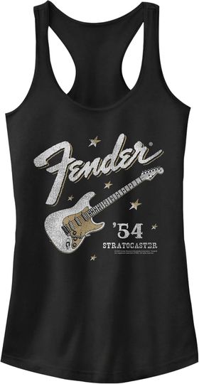 Discover Fifth Sun Fender Western Startocaster Women's Racerback Tank Top