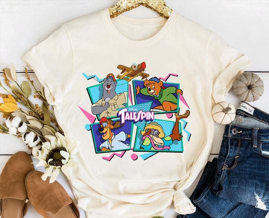 Disney Talespin Characters T-Shirt, Talespin T-Shirt, Magic Kingdom Shirt, Disneyland Trip Family Matching Shirt, Magic Kingdom