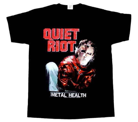 Discover Q Riot Metal Health  T-Shirt