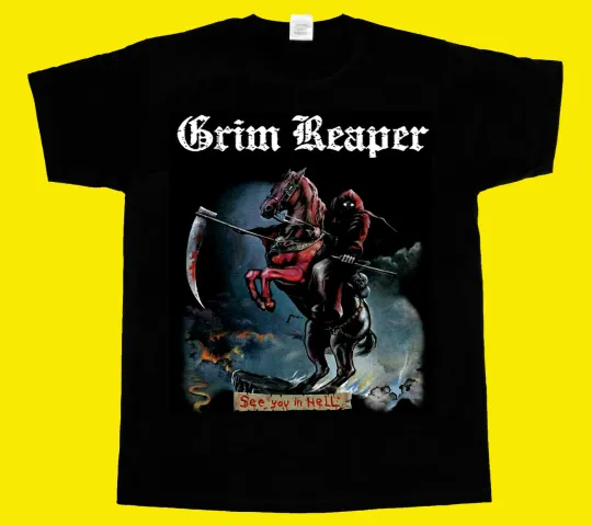 Discover Grim Reaper See You in Light 1983 T-Shirt