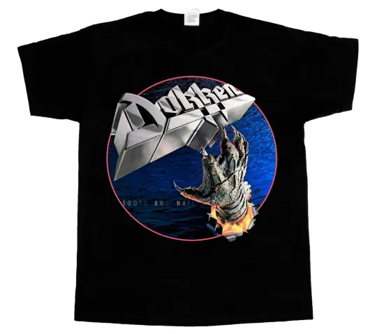 Discover Dokken Tooth and Nail  T-Shirt - Black