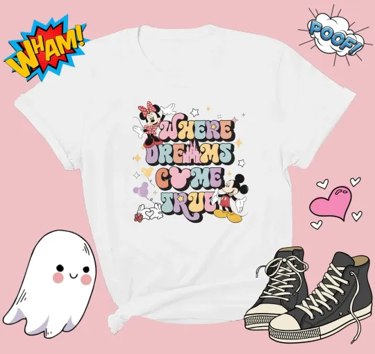 Discover Dreams Come True Disney T-shirt