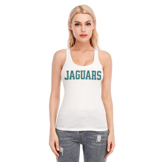 Discover Jaguars Tank Top, Vintage Style, Game Day Shirt, Cute Sports Top, Womens Athletic Tank