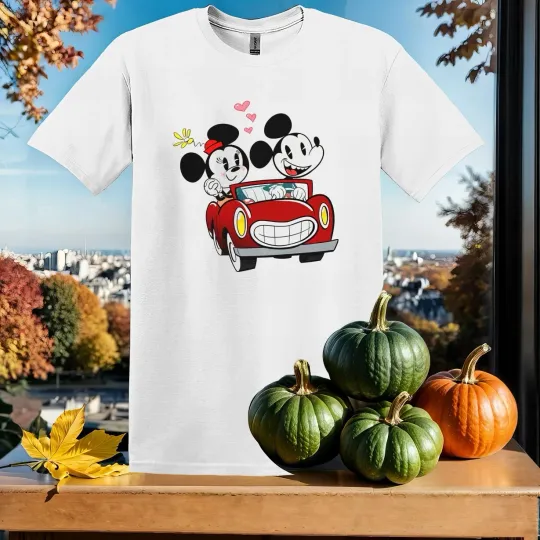 Discover Mickey & Minnie's Runaway T-shirt Kids Hoodie Men Women Unisex Tshirt SX193