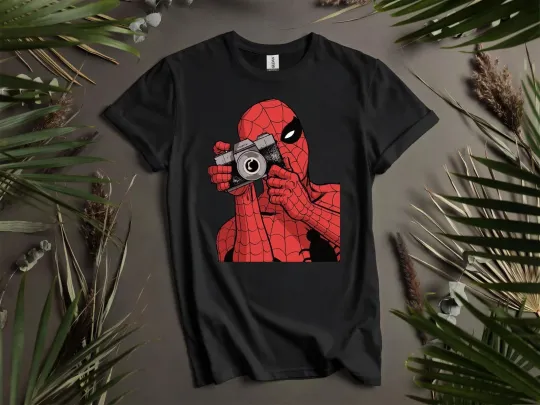 Discover Spider-Man Camera T-shirt