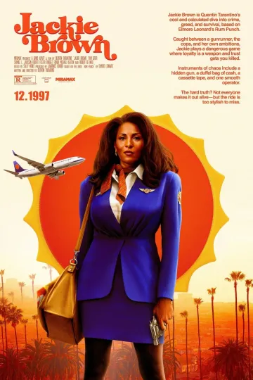 Jackie Brown Movie Poster - Pam Grier, Quentin Tarantino