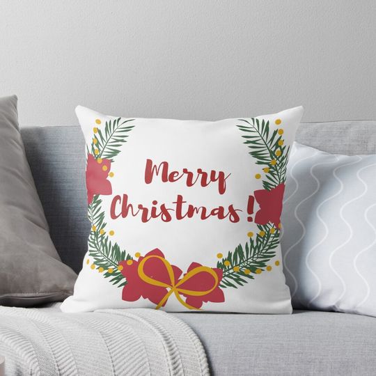 Discover Christmas quarantined Pillow