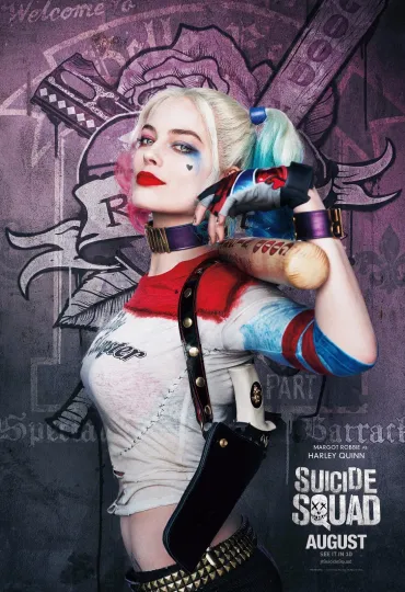 Discover Suicide Squad Movie Poster - Margot Robbie as Harley Quinn