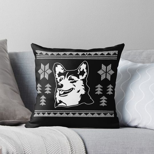 Discover Christmas - Corgi Christmas Pillow