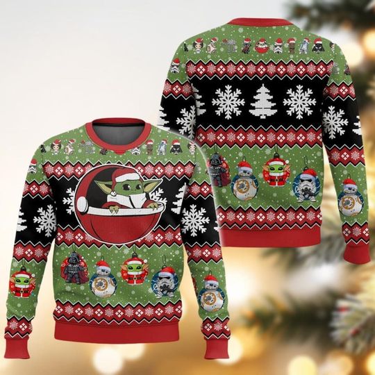 Star Wars Empire Strikes Back Galaxy's Edge Christmas Sweater