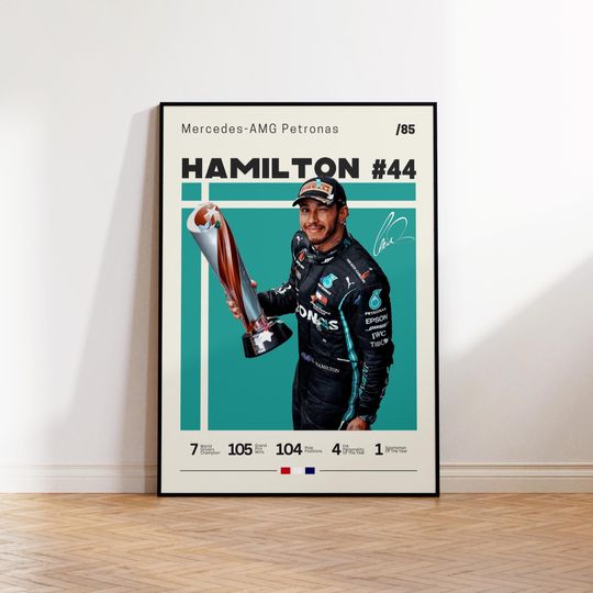 Discover Lewis Hamilton Poster, Mercedes F1 Poster, Formular 1 Wall Art, F1 Racing Print, Motorsport Decor, Motorsports Wall Art, Car Racing Artwork