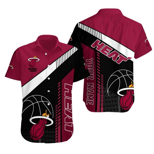 Personalized Miami Basketball Team Heatt Casual Shirt Unisex Adults, Gift for Fan