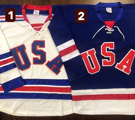 Team USA Hockey Jerseys - Order Any Quantity