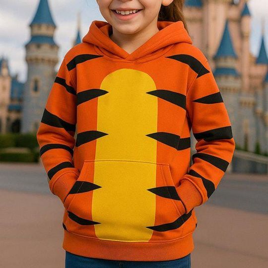 Tigger Halloween 3D T-Shirt, Winnie the Pooh Halloween Costume For Family Group