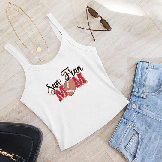 Discover San Francisco Football Mom Tank Top, Game Day Tank Top, Retro Sports Fan Apparel