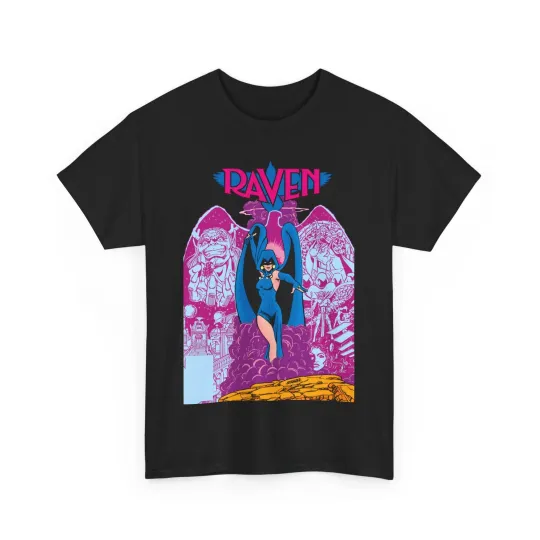 Discover Raven T-Shirt - George Perez Art - New Teen Titans - Trigon - DC Comics