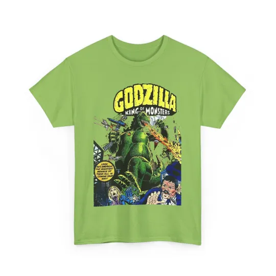 Discover god zilla T-Shirt - King of the Monsters - 1970s Comic Series - Marvel Comics