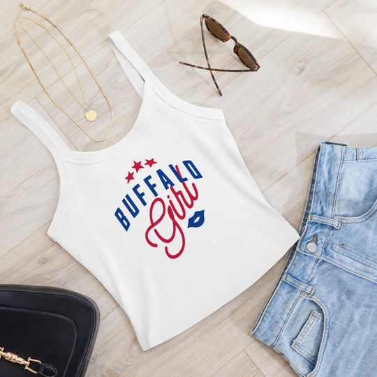 Discover Buffalo Girl Tank Top, Game Day Tank Top, Retro Sports Fan Apparel