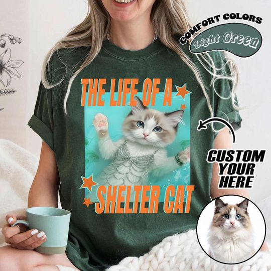 Discover Personalized Kitty the Life of a Showcat Shirt, Showgirl Group Matching Shirt, Custom the Life of a Showgirl Shirt, Cat Showgirl Shirt