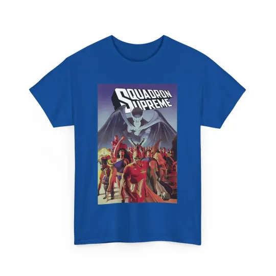 Discover Squadron Supreme T-Shirt - Alex Ross Art - Marvel Comics - Hyperion, Nighthawk