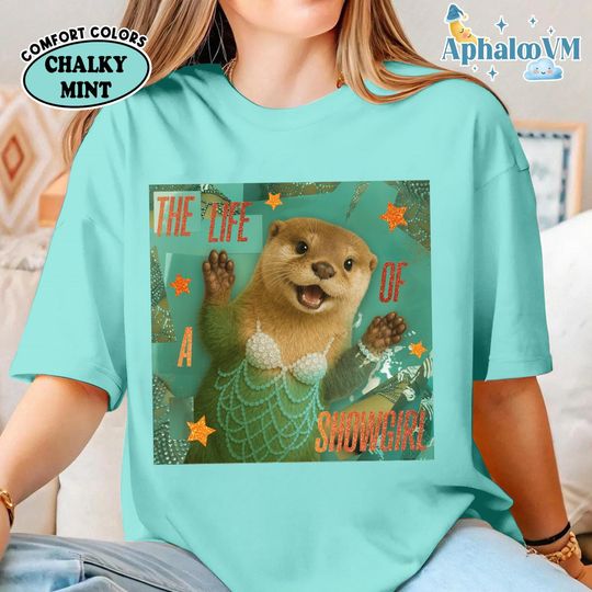 Discover Otter The Life Of A Album T-shirt, Funny Animal Shirt, Country Music Fan Gift, Concert Shirt for Fan
