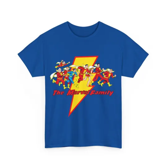 Discover Marvel Family T-Shirt - Shazam - DC Comics - Mary Marvel, Hoppy the Marvel Bunny
