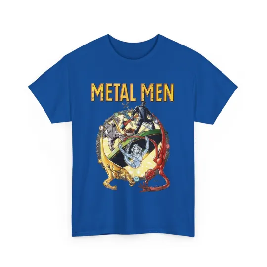 Metal Men T-Shirt - George Perez Art - DC Comics - Silver Age Team - Mercury